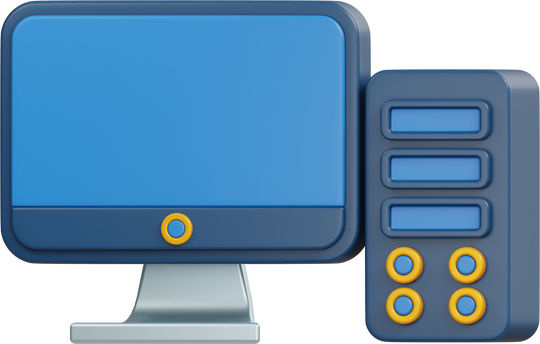 Computer 3D Icon